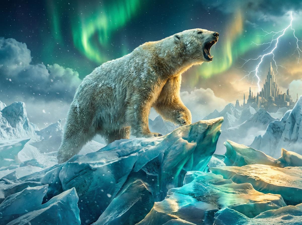 高清无码-北极熊冰川巡游视频